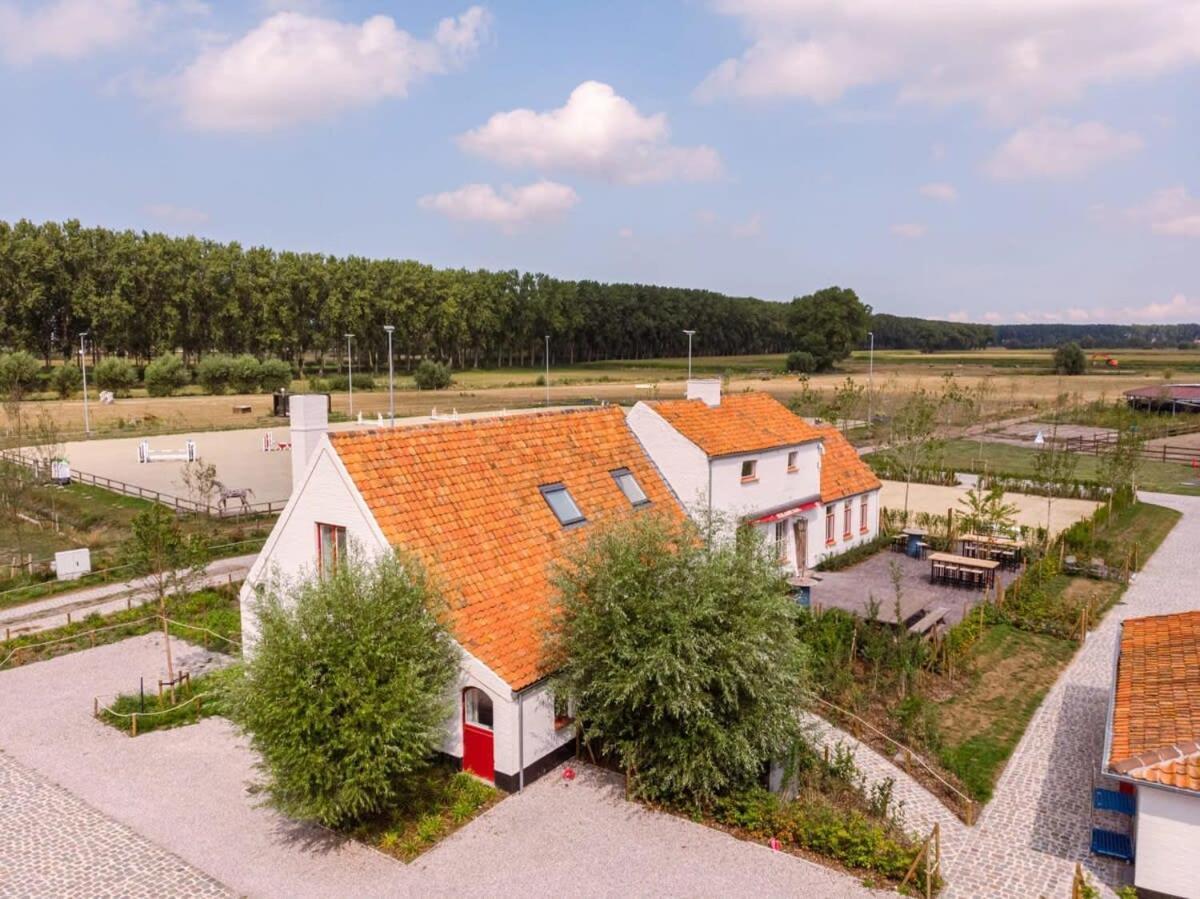 Huswell - Quick - Lovely Double Room At Ranch De Blauwe Zaal 布鲁日 外观 照片
